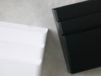 グレーのYamazaki 3段マグネット収納ポケット