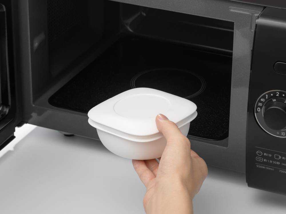 ライクイットの蒸気で温めるごはん容器