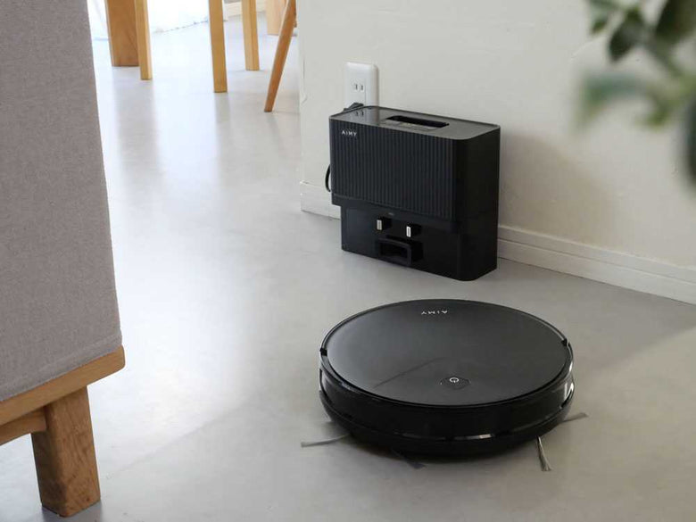 【AiMY/エイミー】 集塵機能付き高性能ロボットクリーナー