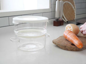 【HARIO/ハリオ】「ガラスのある生活」 ガラスのせいろ蒸し器