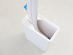 タワー型流せるトイレブラシスタンド（ヤマザキ製）