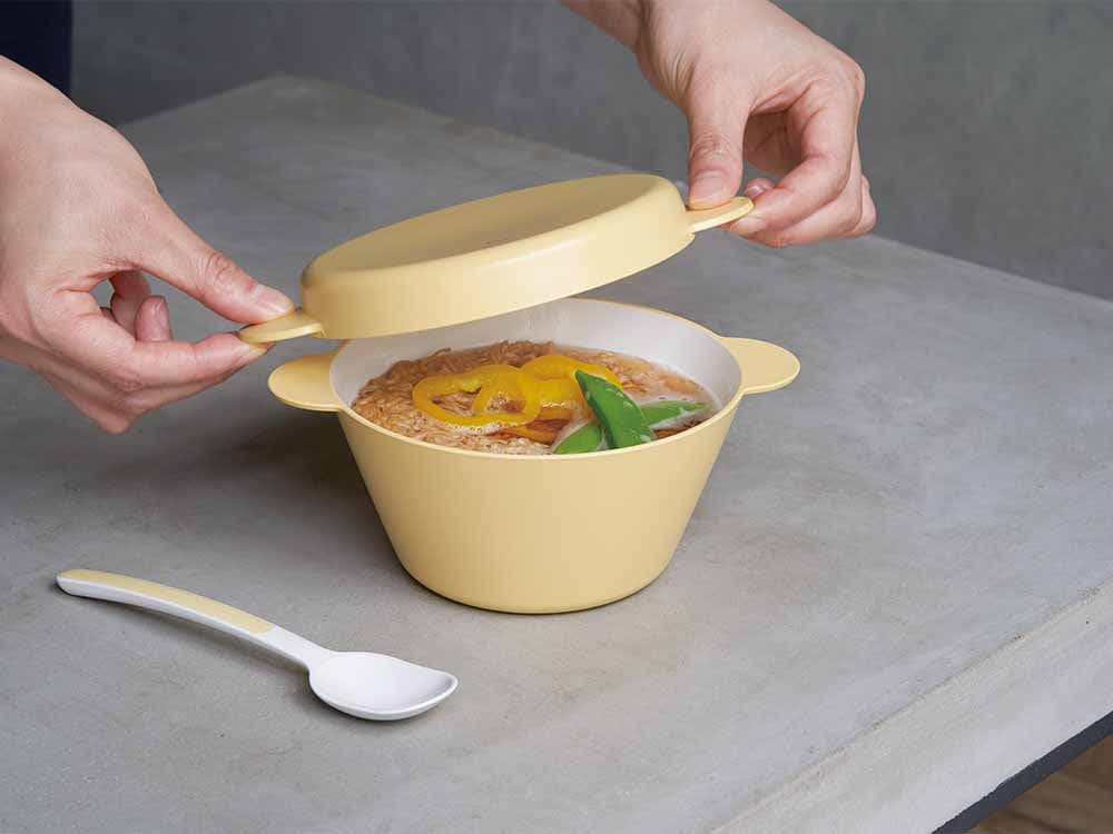 【tak.タック】キッズディッシュスープボウルセットとスプーン
