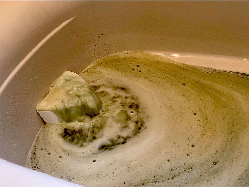 《ノベルティ付き》面白いほどごっそり湯アカ ナイアガラーン（2回分）（排水口クリーナー）