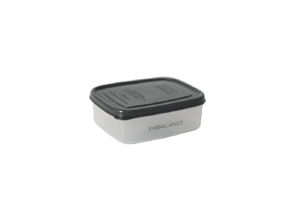 《単品》【EMBALANCE/エンバランス】電子レンジにも使える 食材を美味しく保つ保存容器 レクタングルコンテナ