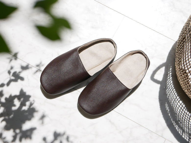 【sarasa design/サラサデザイン】 b2c プレーンステッチ ルームシューズ